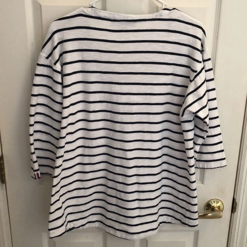 Tommy Hilfiger Lace up Top Tunic Sz XL - Picture 6 of 8